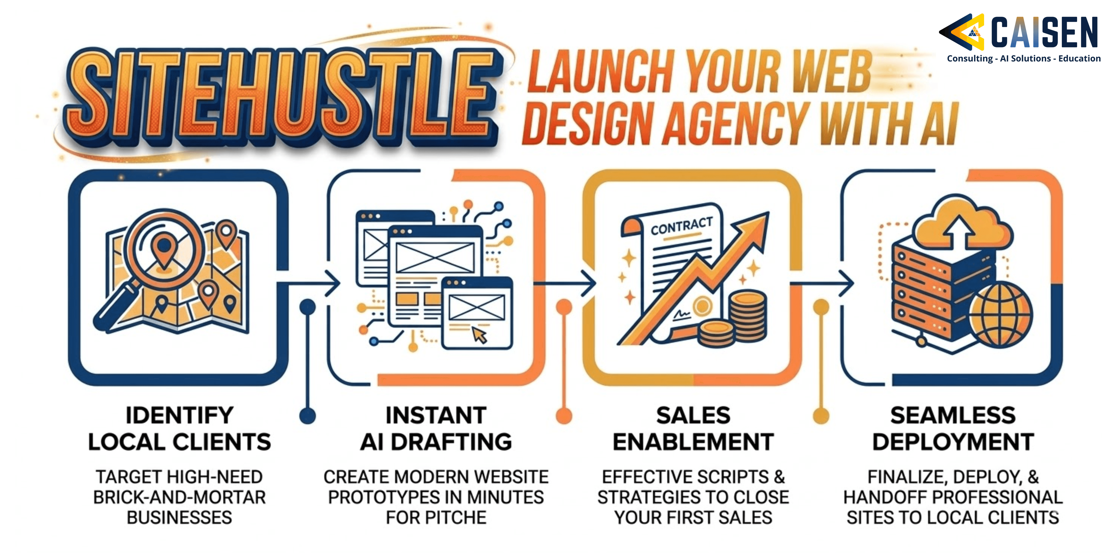 Interface of the AI Website Builder platform